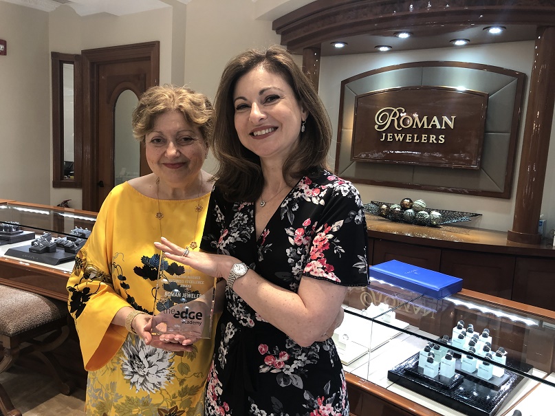 Sophie Shor and Lucy Zimmerman Roman Jewelers Edge Retail Academy Omaha, NE